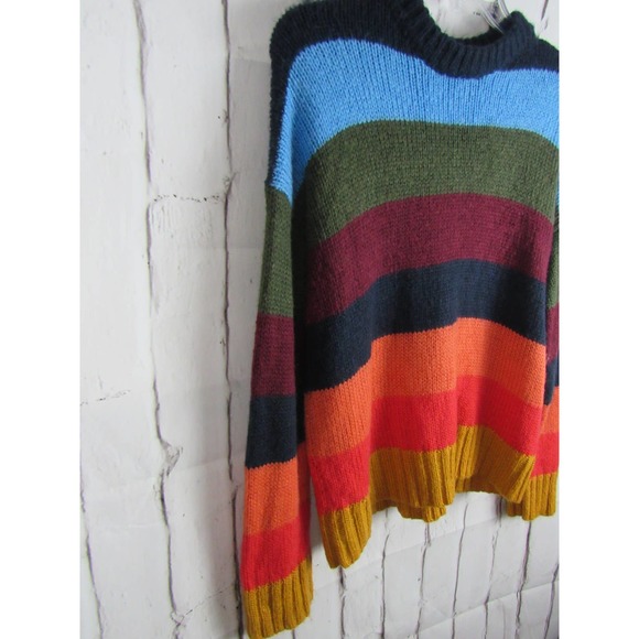Urban Outfitters Women's Multicolor Striped Sweater Size S-P - Picture 3 of 7